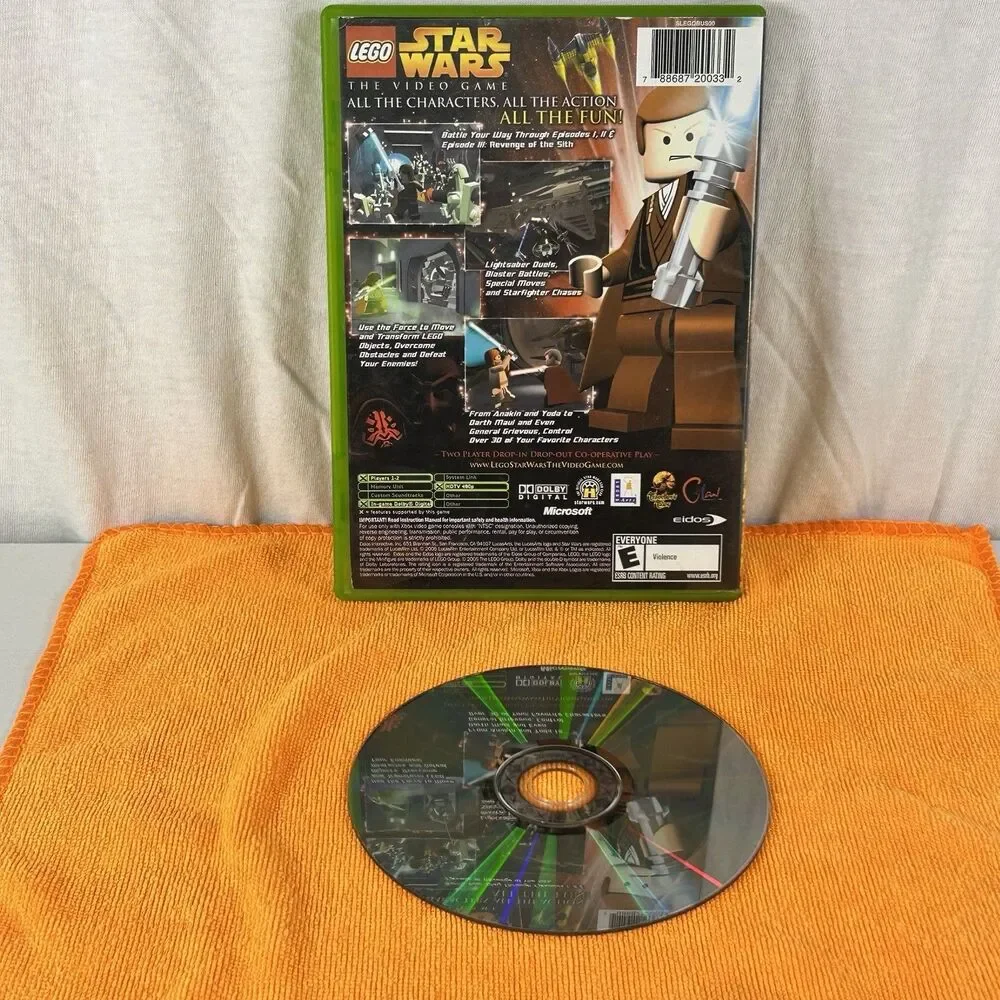 LEGO Star Wars The Video Game Original Xbox Game CIB  Tested
